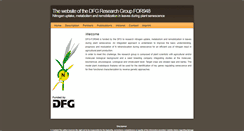 Desktop Screenshot of dfg-for948.ipk-gatersleben.de